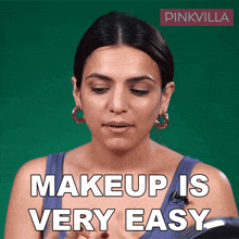 Makeup Is Very Easy Sukriti Kakar GIF - Makeup Is Very Easy Sukriti Kakar Pinkvilla GIFs