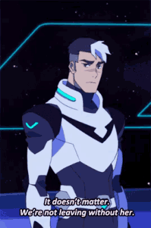 Not Leaving Without Her GIF - Voltron Leaving Doesnt Matter GIFs