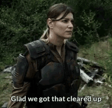 Glad We Got That Cleared Up The100 GIF - Glad We Got That Cleared Up The100 Charmaine Diyoza GIFs