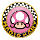 Toadette Cup Icon Sticker - Toadette Cup Toadette Icon Stickers