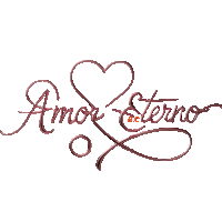 a logo for amor eterno a.c. with a heart