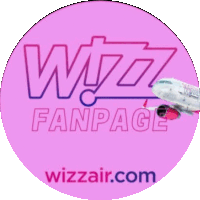 Wizz Air Fanpage Wizzfanpage Sticker - Wizz Air Fanpage Wizzfanpage Stickers