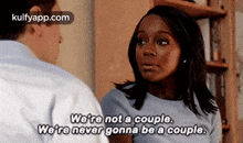 We'Re Not A Couple.We'Re Never Gonna Be A Couple..Gif GIF - We'Re Not A Couple.We'Re Never Gonna Be A Couple. Htgawm Hindi GIFs