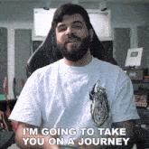 I'M Going To Take You On A Journey Andrew Baena GIF - I'M Going To Take You On A Journey Andrew Baena Come Along For An Adventure GIFs