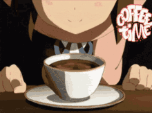 Anime Coffee GIF - Anime Coffee Morning Coffee GIFs