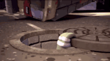 Sewer Lid Closed GIF - Teenage Mutant Ninja Turtles Bye Hide GIFs
