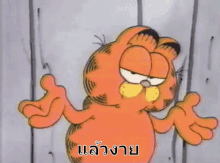 กาฟิว แล้วไง แล้วงาย GIF - Garfield So What GIFs