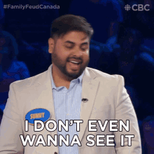 I Dont Even Wanna See It Sunny GIF - I Dont Even Wanna See It Sunny Family Feud Canada GIFs