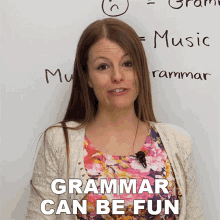 Grammar Can Be Fun Emma GIF - Grammar Can Be Fun Emma Learn English With Emma GIFs