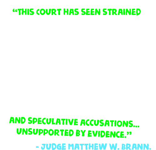 Legal Arguments Without Merit This Court Has Seen Strained Sticker - Legal Arguments Without Merit This Court Has Seen Strained Speculative Accusations Stickers