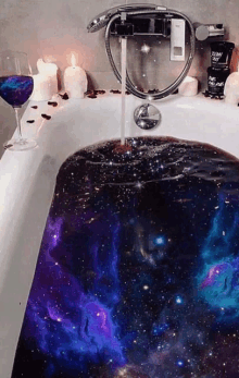 Starry Night Relax And And Barely GIF - Starry Night Relax And And Barely GIFs