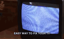 Easy Way To Fix Your Tv GIF