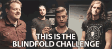 This Is The Blindfold Challenge Challenge GIF - This Is The Blindfold Challenge Blindfold Challenge Challenge GIFs