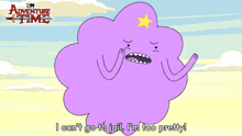 I Can'T Go To Jail I'M Too Pretty Lumpy Space Princess GIF - I Can'T Go To Jail I'M Too Pretty Lumpy Space Princess Adventure Time GIFs