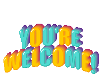 Youre Welcome My Pleasure Sticker - Youre Welcome My Pleasure No Problem Stickers