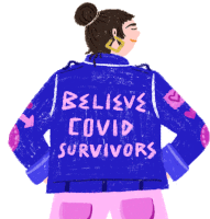 Believe Covid Survivors Covid19survivors Sticker - Believe Covid Survivors Covid19survivors Survivor Stickers