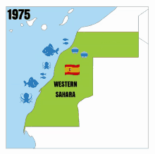 Western Sahara Map GIF