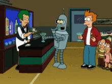 All You Can Drink GIF - Futurama Bender Fry GIFs