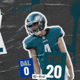 Philadelphia Eagles (20) Vs. Dallas Cowboys (0) Second Quarter GIF - Nfl National Football League Football League GIFs