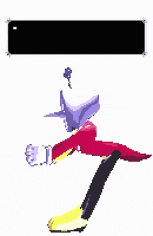 a pixel art of a cartoon character with the words better grab a mop folks it 's backshot time