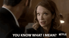 You Know What I Mean Lauren Holly GIF - You Know What I Mean Lauren Holly Roxie Pagliani GIFs