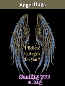I Believein Angels Angel Hugs GIF