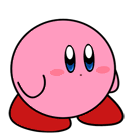 Kirby Hi There Sticker - Kirby Hi There Pink Stickers