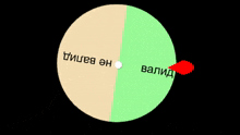 a drawing of a circle with the words he valid written on it