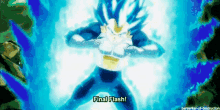 Cell après le Final Flash de Vegeta - Dragon Ball GIF