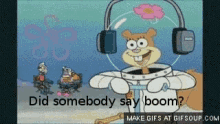 Spongebob Boom GIF - Spongebob Boom Sandy GIFs