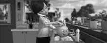 Black And White The Incredibles GIF - Black And White The Incredibles Disney GIFs