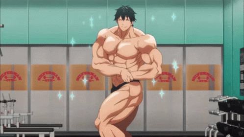 anime gym flex｜TikTok Search