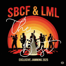 a poster for sbfc & lml exclusive jamming 2025
