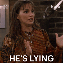 Hes Lying Meredith GIF - Hes Lying Meredith Leighton Meester GIFs
