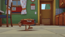 Garfield Lasagna Run Away GIF - Garfield Lasagna Run Away GIFs