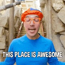 This Place Is Awesome Blippi GIF - This Place Is Awesome Blippi Blippi Wonders Educational Cartoons For Kids GIFs