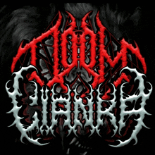 a black and red logo for a band called nocturnal apocalypse
