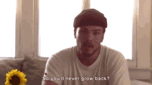 So Youll Never Grow Back Romeo GIF - So Youll Never Grow Back Romeo Farr GIFs