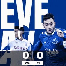 Everton F.C. Vs. Aston Villa F.C. First Half GIF - Soccer Epl English Premier League GIFs