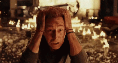 Pictured here: Elon Musk's psyche at the moment he realized he was an idiot.