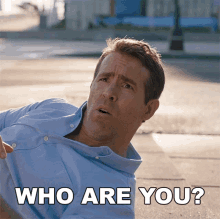 Who Are You Guy GIF - Who Are You Guy Ryan Reynolds GIFs