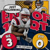Pittsburgh Steelers (0) Vs. New England Patriots (3) First-second Quarter Break GIF - Nfl National Football League Football League GIFs