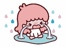 sanrio crying
