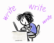 Write Write Write Write GIF