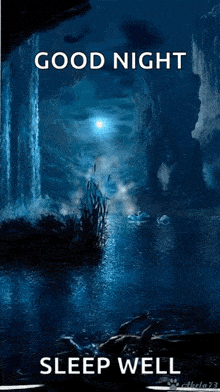 Moonlight Lake GIF - Moonlight Lake Falls GIFs
