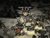 a screenshot of a video game with elton john and borov among others
