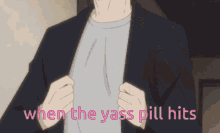 Yass Pill Yass Pill Atsumu GIF - Yass Pill Yass Pill Atsumu Miya Atsumu GIFs