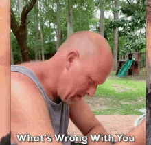 Mike Watson Whats Wrong With You GIF - Mike Watson Whats Wrong With You Whats Your Problem GIFs