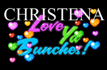 Cristena Love You Bunches GIF