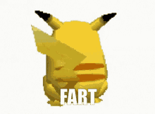 Pikachu N64 GIF - Pikachu N64 Fart GIFs